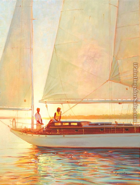 Brent Lynch Sunset Sail